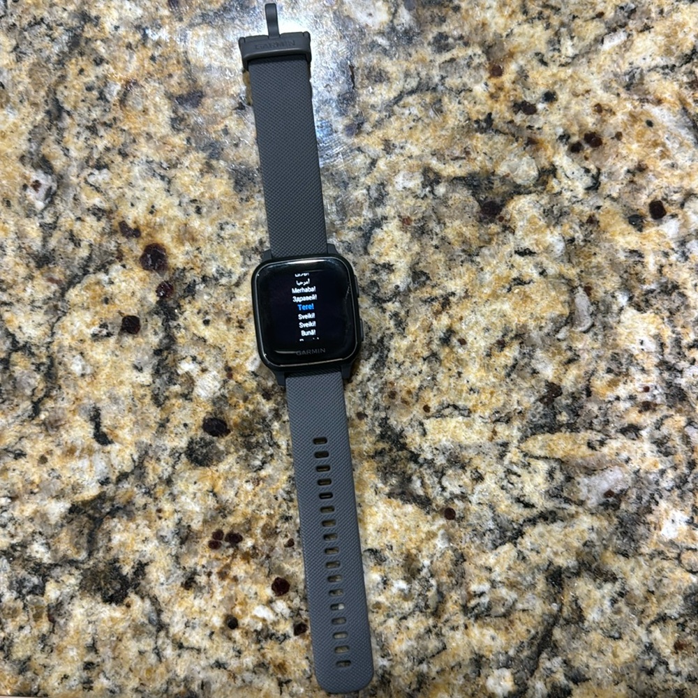 Garmin Venu SQ fitness watch. Great working condition!